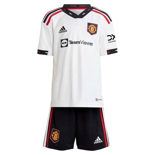 Camiseta Manchester United Segunda equipo Niño 2022-2023